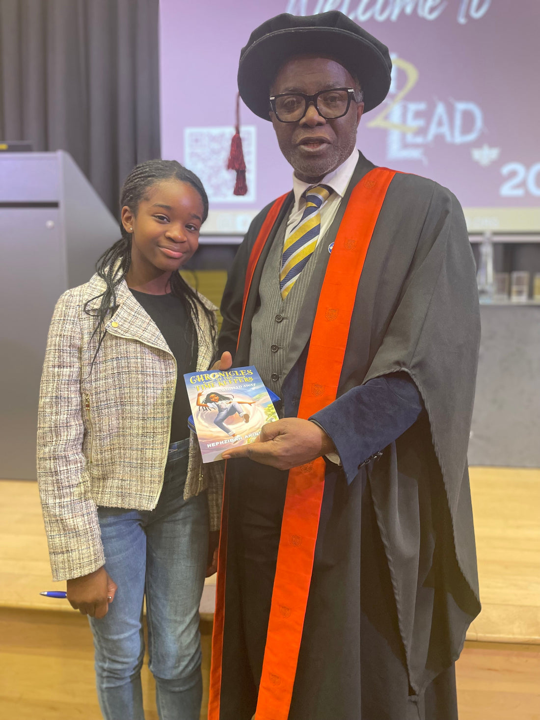 Meeting Professor Chris Imafidon: A Truly Inspiring Experience